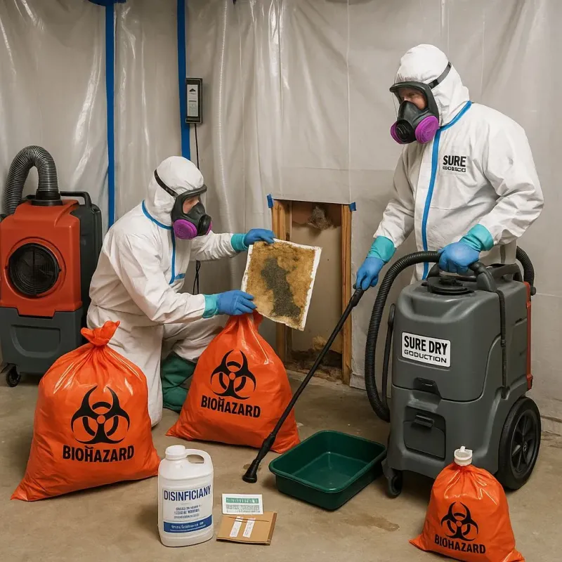 Contaminated Water Handling Protocols process in Phillips, ME