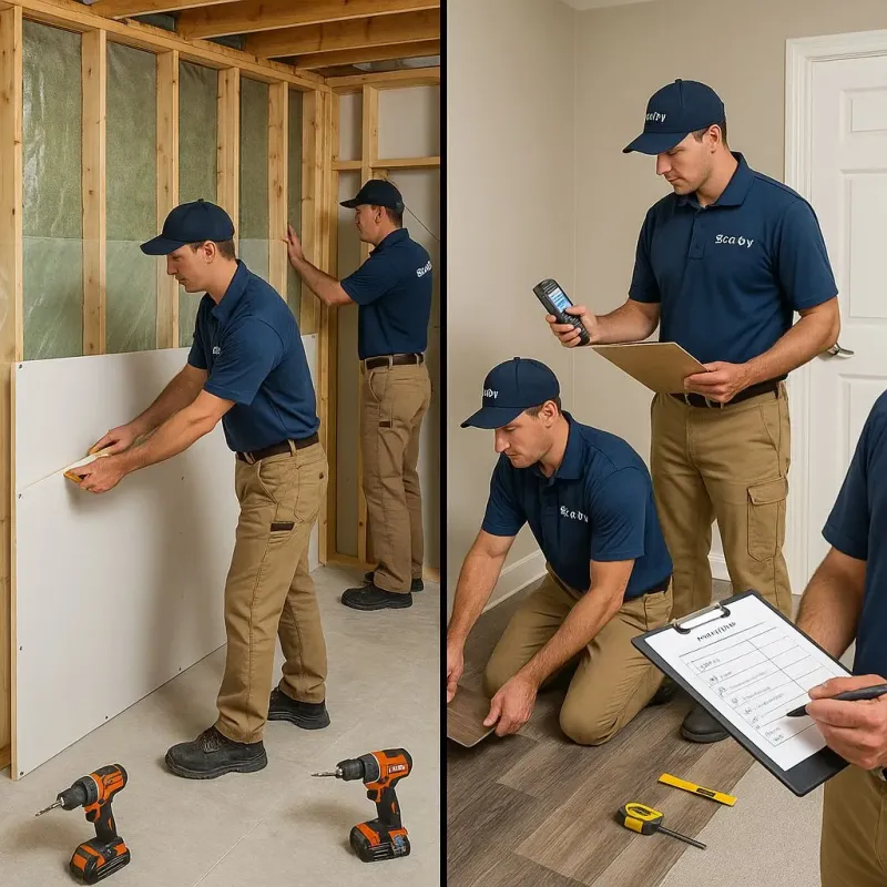 Repairs and Reconstruction process in Phillips, ME